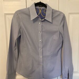 J. McLaughlin Blue  Shirt
